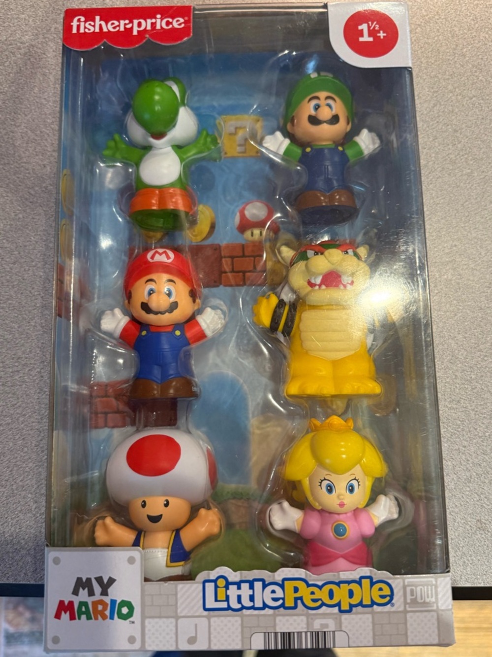 Fisher-Price Little People My Mario Character Pack - Multi-Color